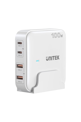Unitek 100w Masaüstü Gan Şarj İstasyonu Beyaz P1229awh