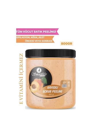 Smoothly Kayısı Aromalı Vücut Peeling 800 G