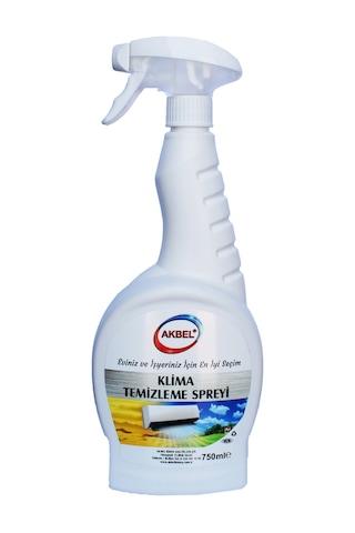 Akbel Klima Temizleyici Sprey 750 Ml + Klima Temizleme Poşeti