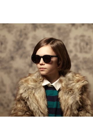 Okkialini Orlando Bambino Çocuk Güneş Gözlüğü Siyah 6-10 Yaş Siyah