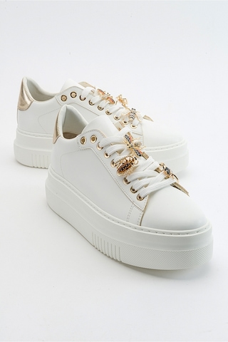 Luvishoes Ater Beyaz Kadın Spor Ayakkabı Beyaz