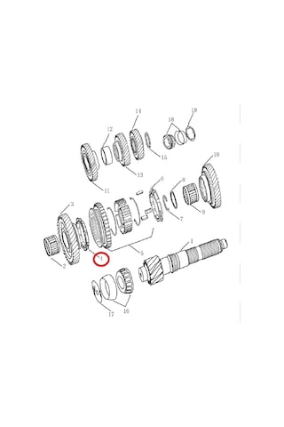 Geely Emgrand Sekromenç Dişli Sarisi 1 Vites