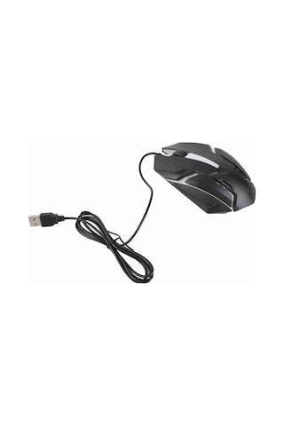 Xindoker Kablolu 1000 Dpı Oyuncu Mouse, Rgb Işıklı 3 Tuşlu, Abs Malzeme, 1.2m Kablolu, Oyun Ve İş İçin Hassas Kontrol - Usb Tak Ve Kullan