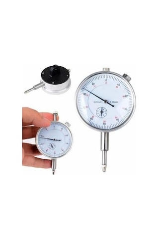 Dw Mekanik Komparatör Tek Saati Kulaksız - Ölçü 0-10 Mm