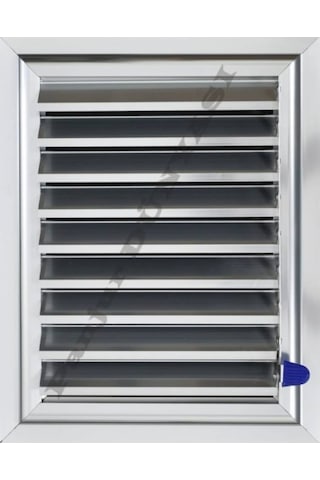 Alüminyum Krom Eloksal Banyo Wc Havalandırma Panjuru