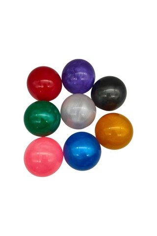 Dianziye 100'lü Paket 54 Reçine Masaj Topu - Kas Gerginliği Alınması, Akşam Sporu Ve Yoga İçin Taşınabilir Relaksasyon Aleti Naked Ball Çok Renkli