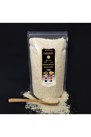 Hanzade Bitkisel Beyaz Susam 1 KG