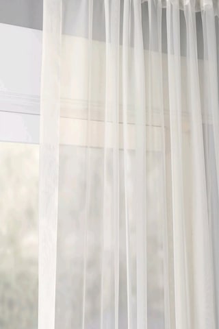 Evdepo Home Kullanıma Hazır Vual Tül Perde (446700746)