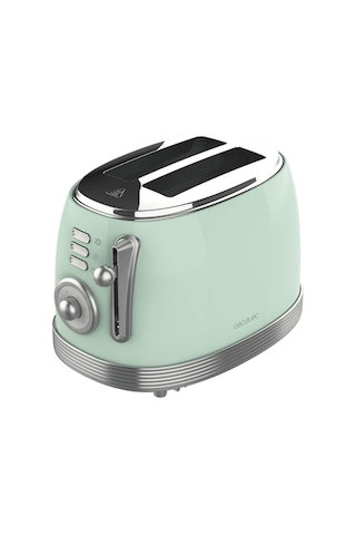Cecotec Toast Taste 800 Vintage Light Green Retro 850 W Ekmek Kızartma Makinesi