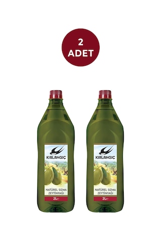 Kırlangıç Naturel Sızma Zeytinyağı 2 x 2 L