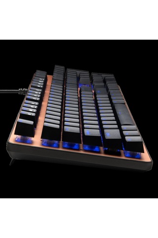 Gamdıas Aura Gk1, Usb Kablolu, İngilizce, Çok Renkli Arka Aydınlatma, Red Mekanik Switch, Bronz Edi