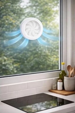 Ayarlanabilir Dönebilir Havalandırma Kapağı, Beyaz 150 Mm