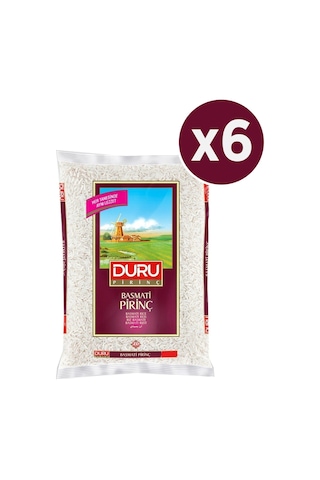 Duru Basmati Pirinç 6 x 1 KG Duru Basmati Pirinç 6 x 1 KG