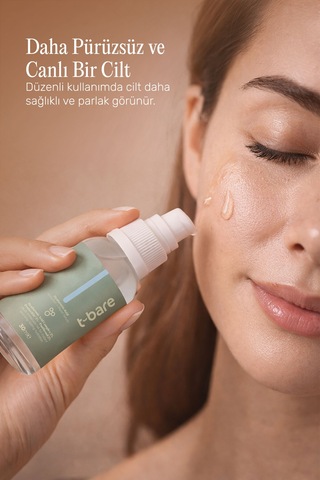 T-bare Hyaluronik Asit Serum 30ml – Yoğun Nem, Cilt Dolgunlaştırıcı Yüz Serumu