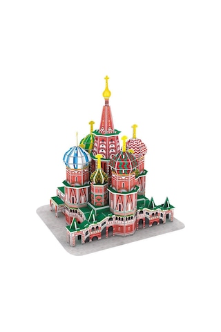 C239H Cubic Fun. St. Basils Cathedral 32 Parça. 3D - 3 Boyutlu Pu