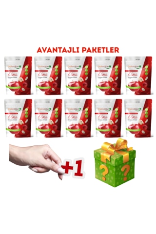 Freeze Dried Elma Dilimleri 10'lu Paket 20 G