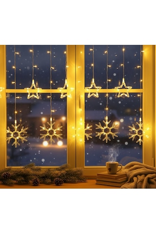 Kar Tanesi Perde Led Renkli 96003932