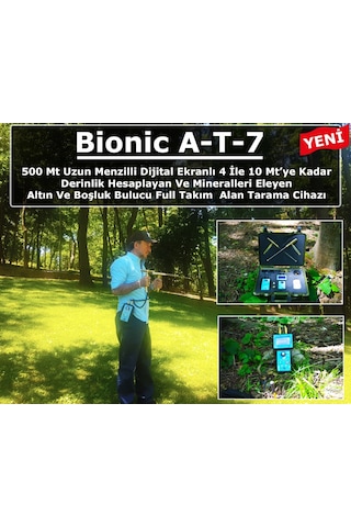 Bionic A-T7 Ekranlı Alan Tarama Cihazı 243940138