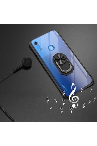 Huawei Y6s 2019 Kılıf Zore Mola Kapak Kırmızı