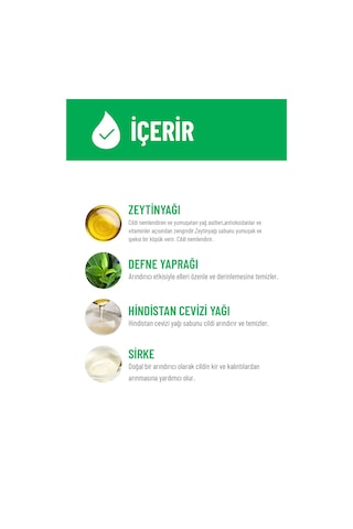 Siveno %100 Doğal Sıvı Kastil Sabun Defne Yağlı Nemlendirici Bitkisel Vegan 300 ML