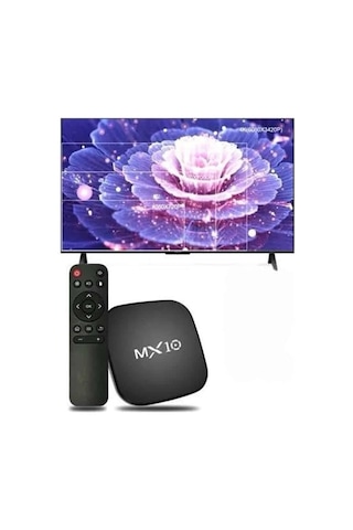 2.4g Wifi Tv Box Medya Oynatıcı Android Tv Uyumlu Mx Box Kutusu - Mh-hs4722-2290