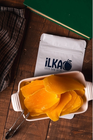Sarı Mango Kurusu 250 Gr Kurutulmuş Mango Dilimleri İlka Gıda 250 G