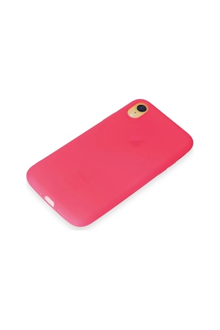 Cosmotex Newface Apple, Uyumlu iPhone Xr Kılıf First Silikon - Pembe