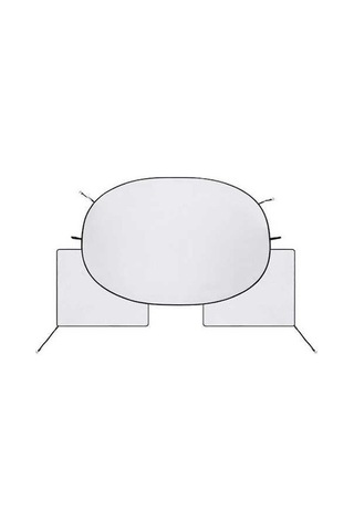 Dancemonkey Araba Güneşliği Ön Kapak Gümüş Vinil Isı Kalkanı