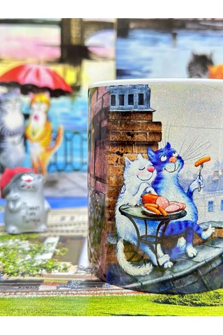 Bjorn Seramik Kupa "koshariki", Pyter 300 Ml 203592204 Beyaz