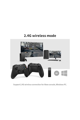 Konsol Plus Xbox 9. Nesil Kablosuz PC / Android / iOS Uyumlu Oyun Kolu Mavi