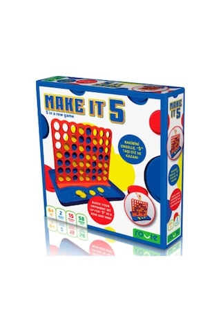 Hedef 5 Make It 5 Zeka Akıl Mantık ve Strateji Oyunu