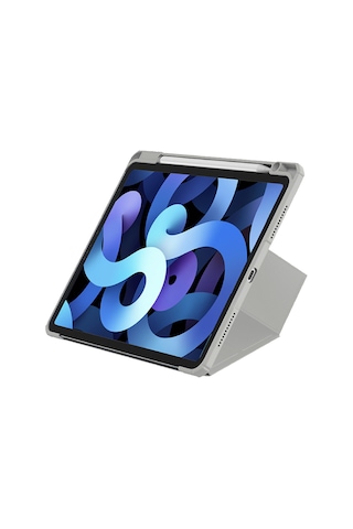 Baseus Minimalist Apple iPad Uyumlu Pro 13" Tablet Kılıfı - Gri Kapaklı Kılıf