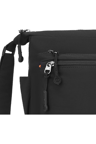 Smart Bags Mikro Poly Kumaş Postacı Kadın Çantası 3146 Siyah