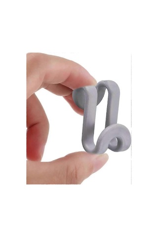 20 Adet Mini Elbise Askısı Bağlantı Kancası Diğer