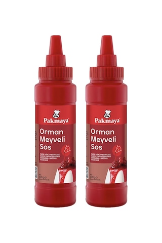 Pakmaya Sıvı Tatlı-pasta-dondurma Sosu 300 Ml Orman Meyveli 2 Li