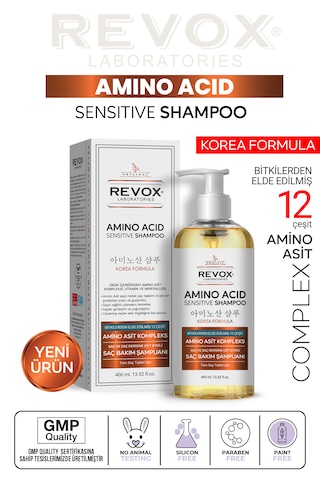 Amino Asit Sensitive Şampuan Dökülme Karşıtı Hızlı Uzama Etkili Dolgunlaştırıcı Nemlendirici Dökülen