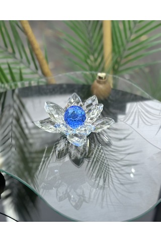 Gaelle Dekoratif Lotus Mavi