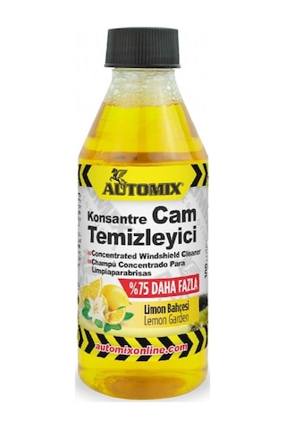 Automix Cam Temizleyici Konsantre Limon 100 Ml 44925