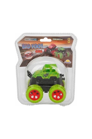 Maxx Wheels Big Foot 4x4 Sürtmeli Araba -86841 - 1 Adet Stokta Olan Gönderilir Çok Renkli