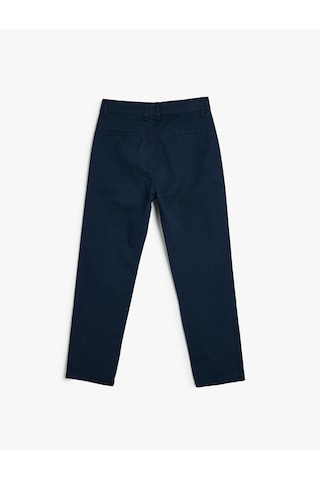 Koton Chino Pantolon Cepli Pamuklu Lacivert 5wkb40057tw Lacivert