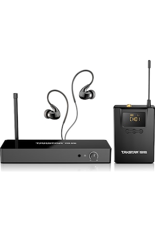 Takstar WPM300 Kablosuz 520-600 Mhz In Ear UHF Kulakiçi 10 Kanal