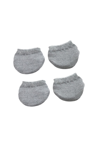 Homyl Bagaj Bavul Tekerlekleri Çoraplar Basit Tekerlekli Gri Gri