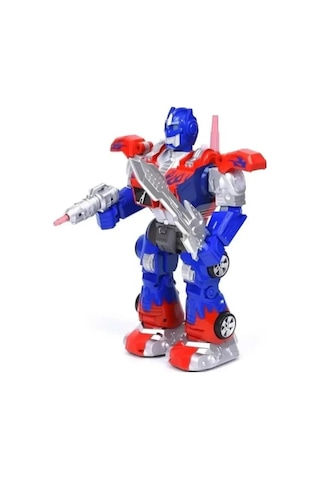 Toycraft 40 Cm Uzaktan Kumandalı Pilli Işıklı Ve Sesli Robot Sarı