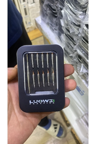 Luoweı Eğri Havya Ucu Seti Hassas Lehimleme İçin Yedek Uç Takımı