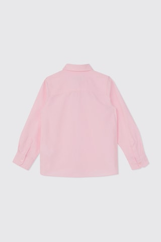 Panço Erkek Çocuk Basic Pembe Oxford Gömlek