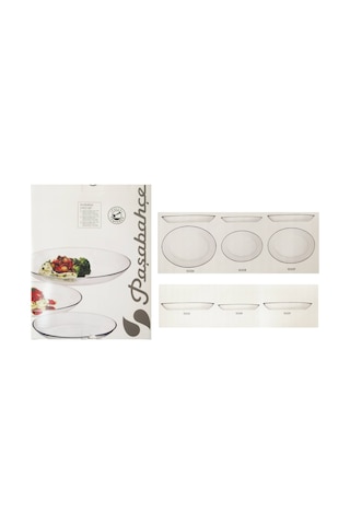 Paşabahçe 3 Lü Kayık Salata Tabak (3 Boy)