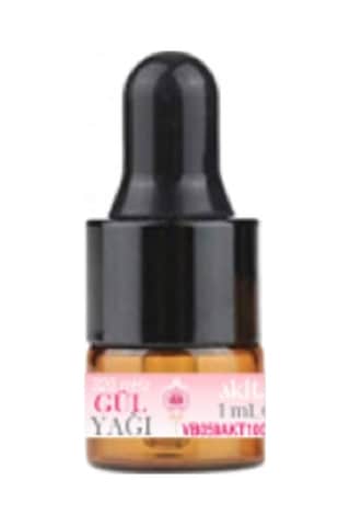 Akita Yüksek Frekans Doğal Gül Yağı Damlalıklı 1 ML
