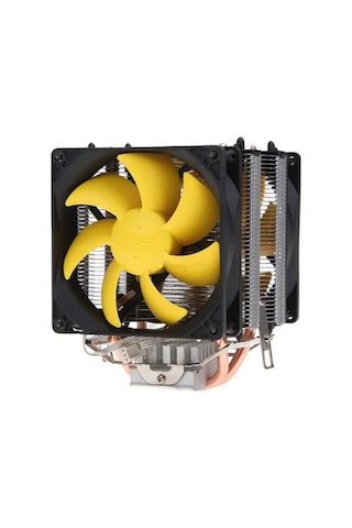 Intel 775 1155 1156 Cpu İşlemci Fanı Pc Cooler 2 X 9Cm Fan