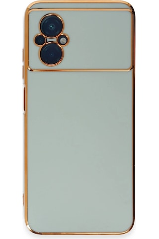 Newface - 197 - Xiaomi Poco M5 Kılıf Volet Silikon - - Lvsqvr - Açık Yeşil