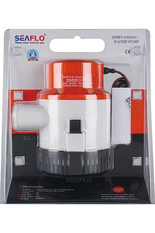 Seaflo Sr12218 Tekne Yat Marine Sintine Pompası 24v 3500 Gph